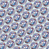 Bassin And Brown Butterfly Cufflinks - Blue and Grey