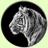 Bassin and Brown Tiger Cufflinks - Black and Grey