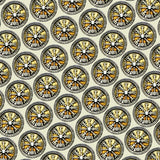 Bassin And Brown Viking Norse Symbol Cufflinks - Green And Antique Silver