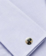 Bassin and Brown Black Labrador Dog Cufflinks