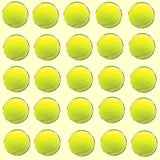 Bassin and Brown Tennis Ball Cufflinks - Yellow