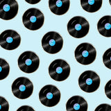 Bassin and Brown Vinyl Disc Cufflinks - Black and Blue