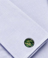 Bassin and Brown Camouflage Cufflinks - Green and Beige