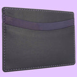 Bassin and Brown Credit Card Holder - Purple and Black