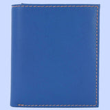 Bassin and Brown Blue/Orange Trifold 10 Card Slot Wallet
