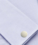 Bassin and Brown Golf Ball Round Cufflinks