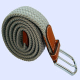Bassin and Brown Plain Grey Woven Belt