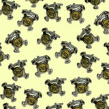 Bassin and Brown Hot And Cold Tap Cufflinks - Silver and White