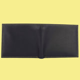 Bassin and Brown Navy/Yellow Billfold 8 Card Slot Wallet