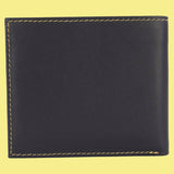 Bassin and Brown Navy/Yellow Billfold 8 Card Slot Wallet