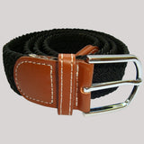 Bassin and Brown Black Woven Belt