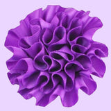 Bassin and Brown Flower Jacket Lapel Pin - Purple