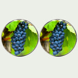 Bunch of Grapes Cufflinks- Green and Blue