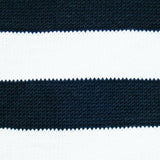 Bassin and Brown Hooped Stripe Socks - Black and White
