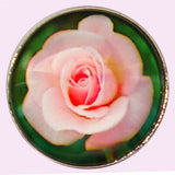 Bassin and Brown Pink Rose Cufflinks