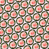 Bassin and Brown Pink Rose Cufflinks