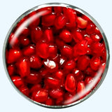 Bassin and Brown Pomegranite Fruit Cufflinks - Red