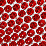 Bassin and Brown Pomegranite Fruit Cufflinks - Red