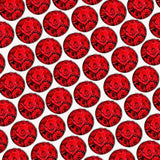 Bassin and Brown Red Roses Cufflinks