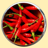 Bassin and Brown Red Chilli Cufflinks