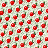 Bassin and Brown Apple Fruit Cufflinks - Red, White and Green