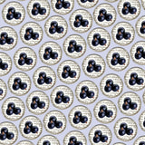 Bassin and Brown Blackcurrant Fruit Cufflinks - Purple and White