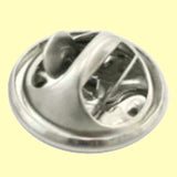 Bassin and Brown Blood Orange Fruit Jacket Lapel Pin