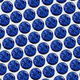 Bassin and Brown Circuit Board Cufflinks - Blue