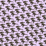 Bassin and Brown Dinosaur Cufflinks - Silver