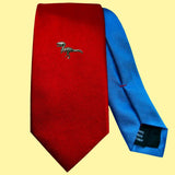 Bassin and Brown Dinosaur Jacket Lapel Pin - Silver