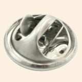 Bassin and Brown Mallard Ducks Jacket Lapel Pin - Brown, White and Green