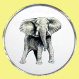 Bassin and Brown Elephant Cufflinks - White and Black