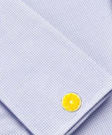 Bassin and Brown Lemon Fruit Cufflinks - Yellow