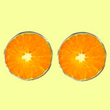 Bassin and Brown Orange Fruit Cufflinks