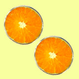 Bassin and Brown Orange Fruit Cufflinks