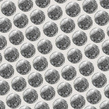 Bassin and Brown Paisley Cufflinks - Grey and White