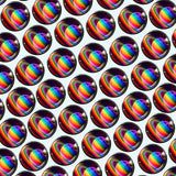 Bassin and Brown Planets and Rings Cufflinks - Multi Colour