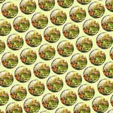 Bassin and Brown Tiger Family Cufflinks - Orange.Green