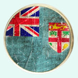 Bassin and Brown Union and St Georges Faded Flag - Red, White and Blue