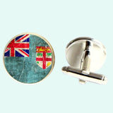 Bassin and Brown Union and St Georges Faded Flag - Red, White and Blue