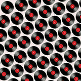 Bassin and Brown Vinyl Disc Cufflinks - Black and Red