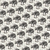 Bassin and Brown Zebra Cufflinks - Black and White