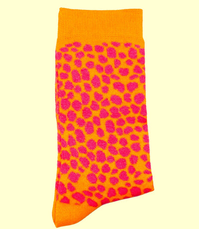Bassin and Brown Women’s Abstract Print Three-Pack Bamboo Socks - Assorted Colours