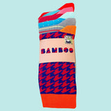 Bassin and Brown Senna 5-Pack Bamboo Socks – Assorted Designs, Multicolour
