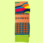 Bassin and Brown Farina 5-Pack Bamboo Socks – Assorted Multi Coloured Designs