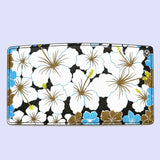 Bassin and Brown Floral Hibiscus Bi-Fold Wallet – Durable, Stylish & Functional