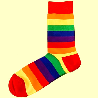 Bassin and Brown Politt Hooped Stripe Socks -  Multi Coloured