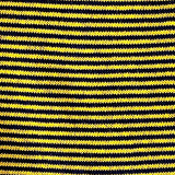 Bassin and Brown Thin Stripe Cotton Socks - Yellow And Navy