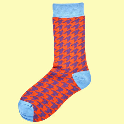 Bassin and Brown Women’s Bamboo Socks – Houndstooth Three-Pack (Assorted Colours)