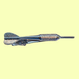 Bassin and Brown Darts Arrow Silver Tie Bar